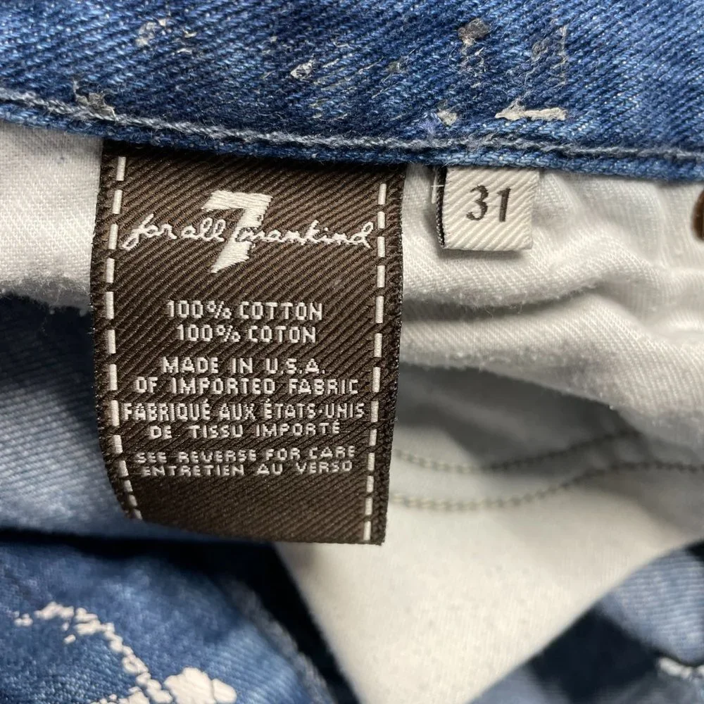 7 for all mankind The Straight in Phenomenon Men's Size 31 Blue jeans - Picture 10 of 12